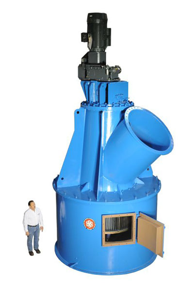 High Efficiency Turbine Separator Close-Up View - Williams Patent Crusher