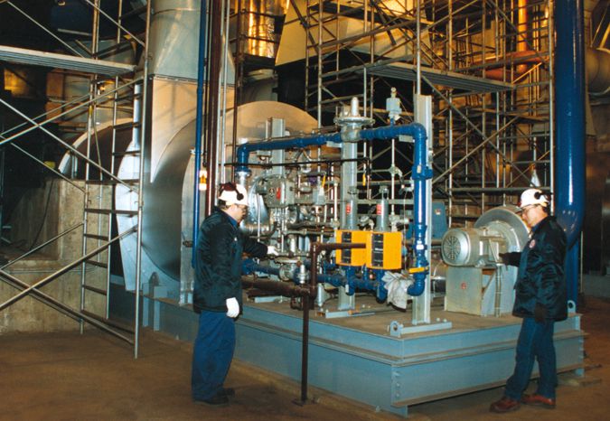 Air Heater for a DF-90 Roller Mill System - Williams Patent Crusher